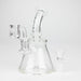 Xtreme | 5.7" Glass 2-in-1 bubbler [DCK004] Glass Bong Canadian Distributor White