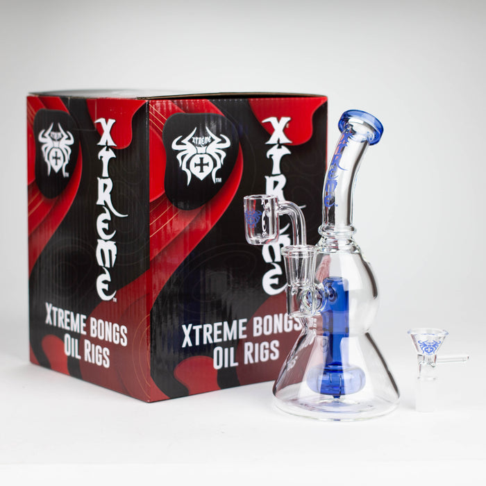 Xtreme | 7.8" Glass 2-in-1 bubbler [DCK012]
