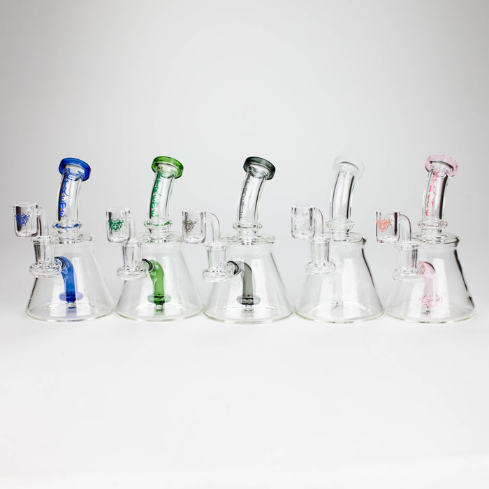 Xtreme | 5.7" Glass 2-in-1 bubbler [DCK004] Glass Bong Canadian Distributor