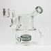 Xtreme | 5" Glass 2-in-1 bubbler [DCK005] Glass Bong Canadian Distributor Charcoal Black