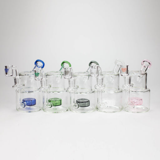 Xtreme | 5" Glass 2-in-1 bubbler [DCK005] Bongs Canadian Distributor