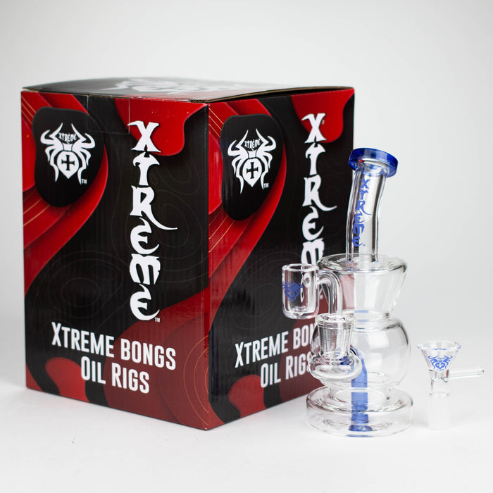 Xtreme | 6.7" Glass 2-in-1 bubbler [DCK006]