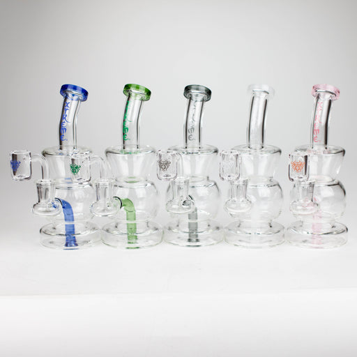 Xtreme | 6.7" Glass 2-in-1 bubbler [DCK006] Bongs Canadian Distributor