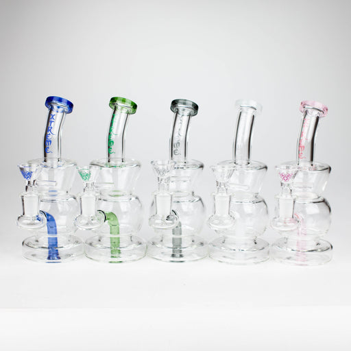 Xtreme | 6.7" Glass 2-in-1 bubbler [DCK006] Bongs Canadian Distributor
