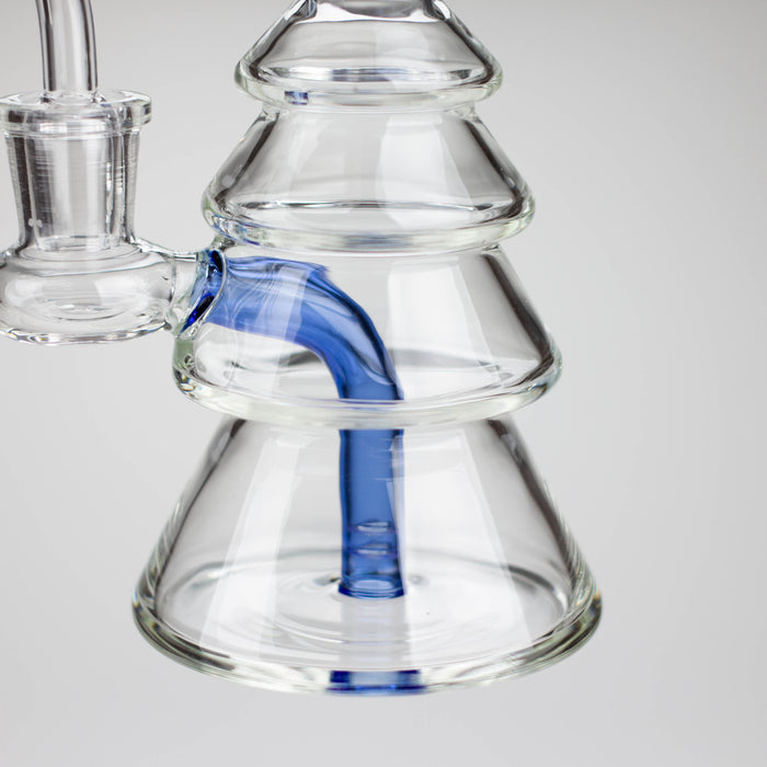 Xtreme | 7" Glass 2-in-1 bubbler [DCK009] Glass Bong Canadian Distributor