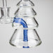 Xtreme | 7" Glass 2-in-1 bubbler [DCK009] Glass Bong Canadian Distributor