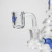 Xtreme | 7" Glass 2-in-1 bubbler [DCK009] Glass Bong Canadian Distributor