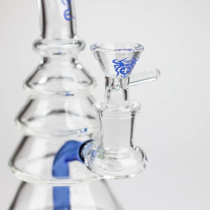 Xtreme | 7" Glass 2-in-1 bubbler [DCK009] Glass Bong Canadian Distributor