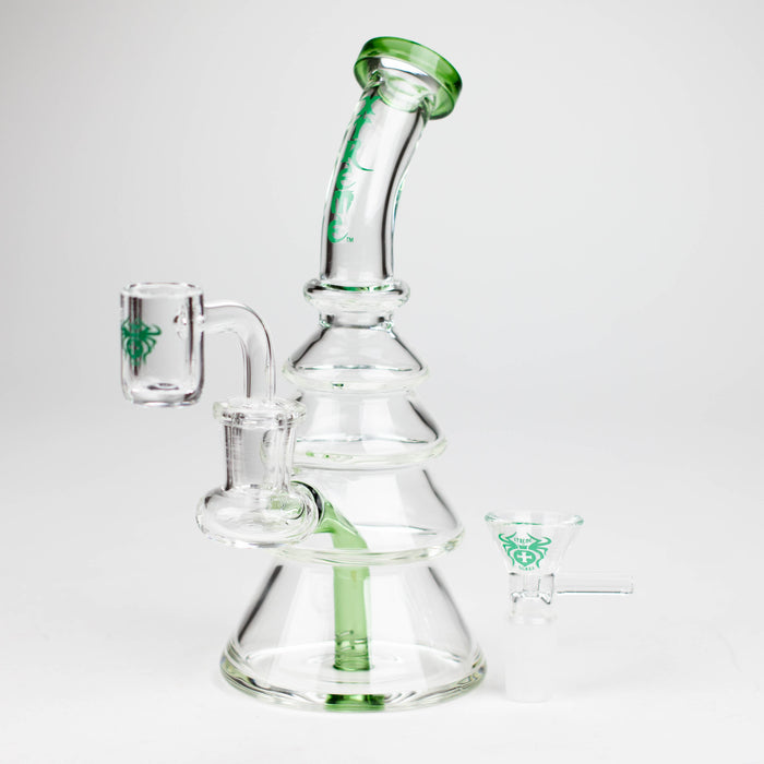 Xtreme | 7" Glass 2-in-1 bubbler [DCK009]