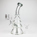 Xtreme | 7" Glass 2-in-1 bubbler [DCK009] Glass Bong Canadian Distributor Charcoal Black