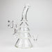 Xtreme | 7" Glass 2-in-1 bubbler [DCK009] Glass Bong Canadian Distributor White