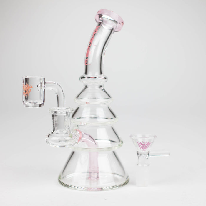 Xtreme | 7" Glass 2-in-1 bubbler [DCK009]