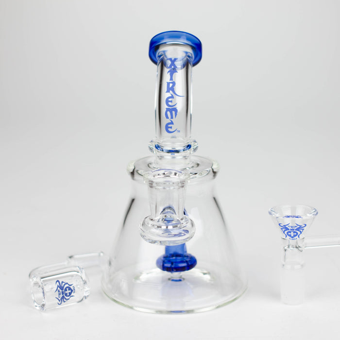 Xtreme | 5.7" Glass 2-in-1 bubbler [DCK004] Glass Bong Canadian Distributor