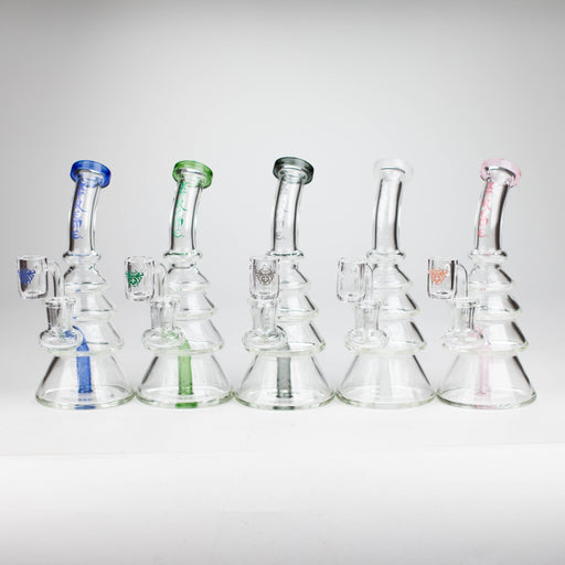 Xtreme | 7" Glass 2-in-1 bubbler [DCK009] Bongs Canadian Distributor