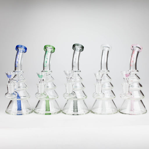 Xtreme | 7" Glass 2-in-1 bubbler [DCK009] Bongs Canadian Distributor