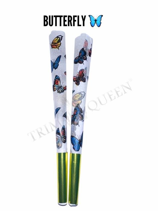 TRIM QUEEN | KING SIZE TOKE CONES-8 CONES Pre-rolled Cone Trim Queen BUTTERFLY