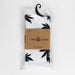 TRIM QUEEN | MJ SOCKS Footwear Trim Queen BLACK ON WHITE