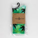 TRIM QUEEN | MJ SOCKS Footwear Trim Queen BLACK ON GREEN BLUE TYE DYE