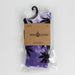 TRIM QUEEN | MJ SOCKS Footwear Trim Queen BLACK ON PURPLE TYE DYE