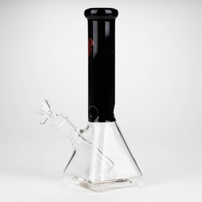 Xtreme | 10" Pyramid glass water bong [AK085]