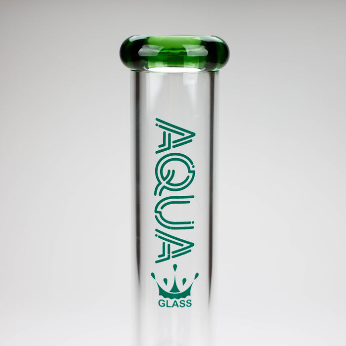 AQUA | 10" Beaker glass water bong with silicone cap [AQUA200] Glass Bong Canadian Distributor