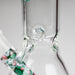 AQUA | 10" Beaker glass water bong with silicone cap [AQUA200] Glass Bong Canadian Distributor