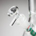 AQUA | 10" Beaker glass water bong with silicone cap [AQUA200] Glass Bong Canadian Distributor