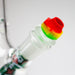 AQUA | 10" Beaker glass water bong with silicone cap [AQUA200] Glass Bong Canadian Distributor