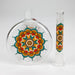 AQUA | 10" Beaker glass water bong with silicone cap [AQUA200] Glass Bong Canadian Distributor