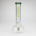 AQUA | 10" Round glass water bong with silicone cap [AQUA201] Glass Bong Canadian Distributor