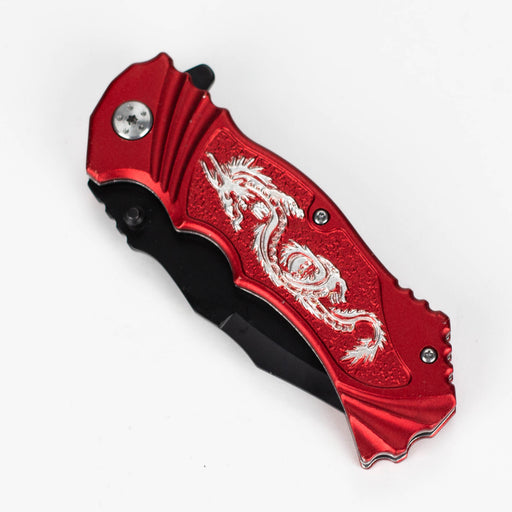 Snake Eye | Outdoor rescue hunting knife [SE-960RD] Folding Knife BB Canada