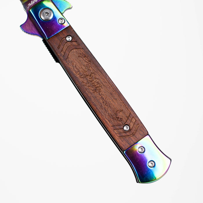Snake Eye | 8-3/4" Wood Handle Folding pocket Knife [PK-962] Folding Knife BB Canada
