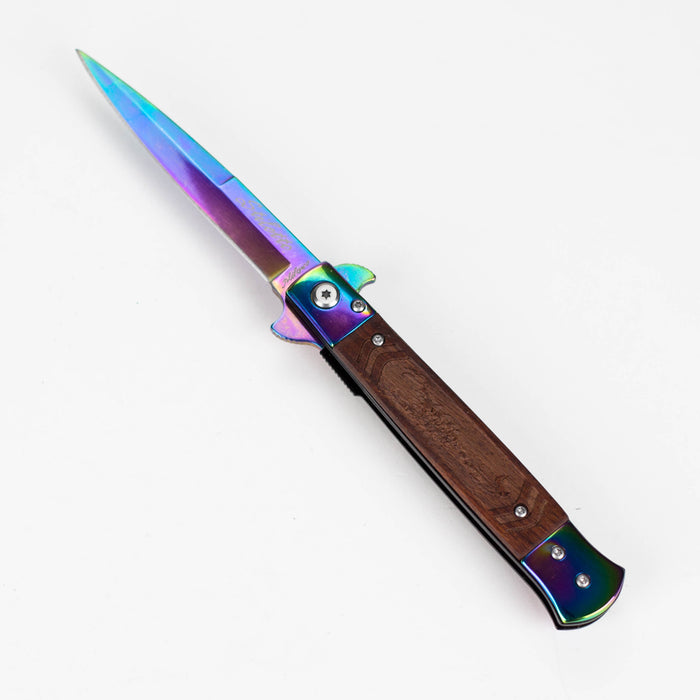 Snake Eye | 8-3/4" Wood Handle Folding pocket Knife [PK-962] Folding Knife BB Canada Scorpion