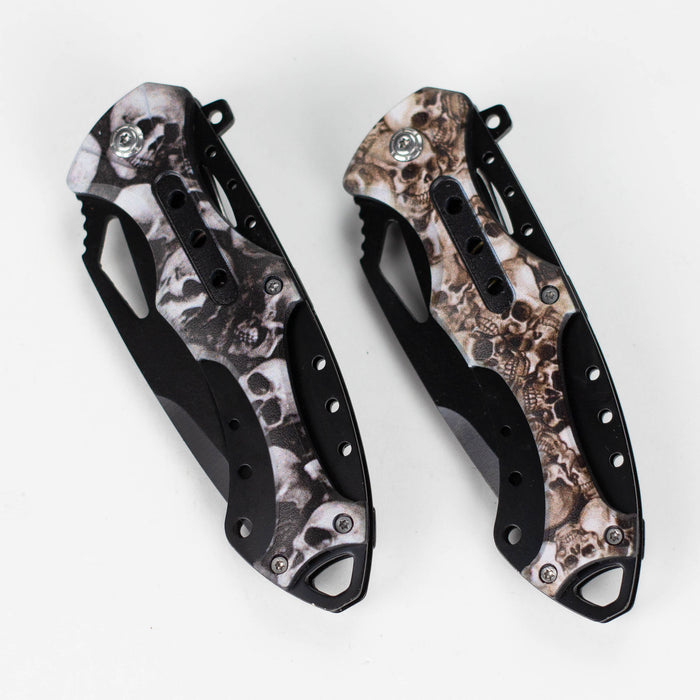 Snake Eye | outdoor rescue Skull hunting knife [SE-1353] Folding Knife BB Canada
