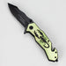 Snake Eye | Outdoor rescue Scorpion hunting knife [SE-901] Folding Knife BB Canada Green/Black