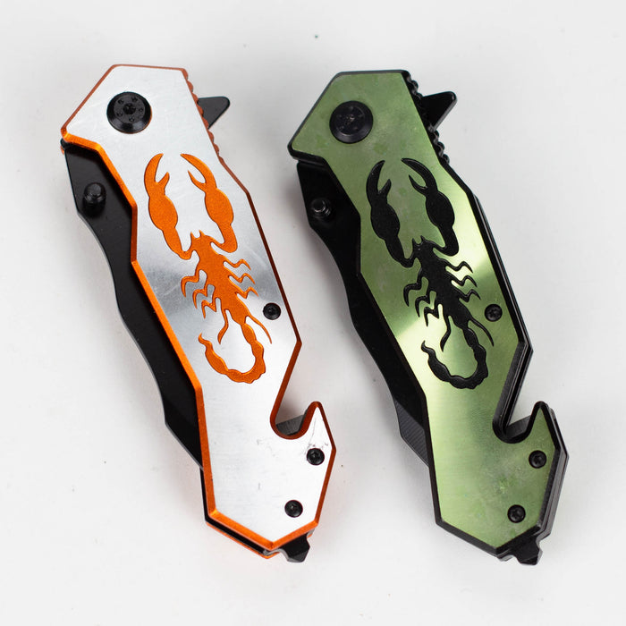 Snake Eye | Outdoor rescue Scorpion hunting knife [SE-901] Folding Knife BB Canada