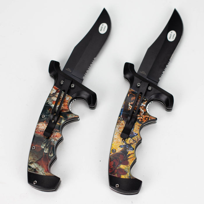 Snake Eye | 9″ Animal – Folding Knife Belt Clip [SE-5251] Folding Knife BB Canada