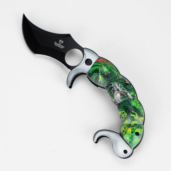 Snake Eye | Pocket Knife Scorpion Tail [SE-1342D] Folding Knife BB Canada Design 3