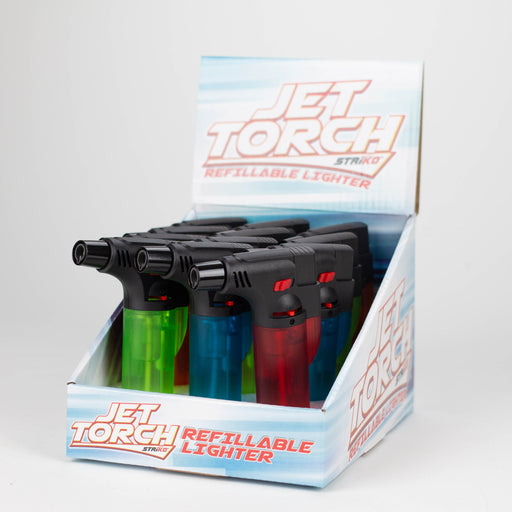 StriKo | Single Jet Torch Ligher Display of 12 [LT-UB-209] Torch BB Canada