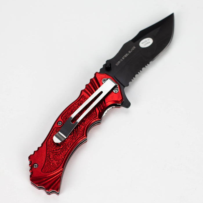 Snake Eye | Outdoor rescue hunting knife [SE-960RD] Folding Knife BB Canada