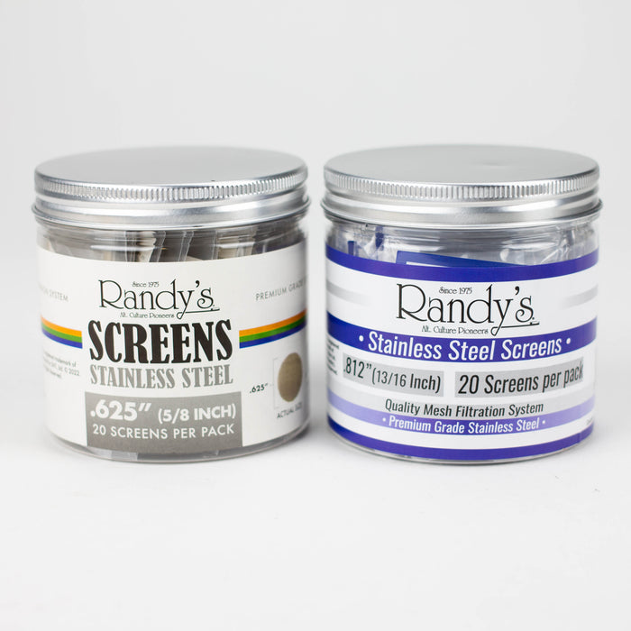 Randy's | Stainless Steel Screen Jar of 36