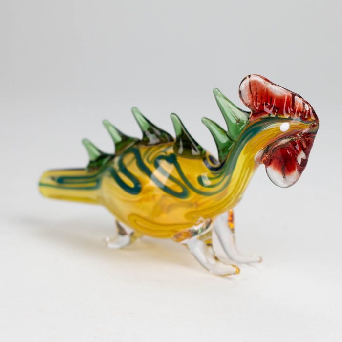 7" Lizard Insideout Glass Pipe [PIP972]