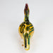 7" Lizard Insideout Glass Pipe [PIP972] Glass Pipe NIBO Distribution