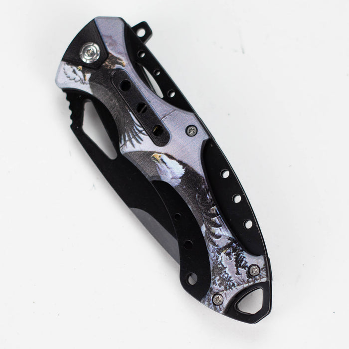 Snake Eye | outdoor rescue Eagle hunting knife [SE-1353D5] Folding Knife BB Canada