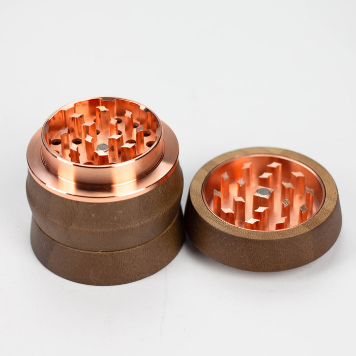 Fortune | Dia 66mmX63mm Four Parts Bamboo & Zinc Box of 6 Display Pack Super Supplys Inc