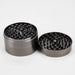 Fortune | 74mm 4 parts metal herb grinder [G092] Display Pack Super Supplys Inc