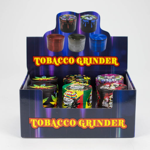 Dia 50mm*37mm Hemp Grinder Box of 12 Herb Grinder Super Supplys Inc