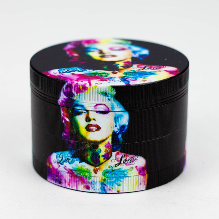 4 Parts Movie star Grinder Box of 6 Display Pack Super Supplys Inc