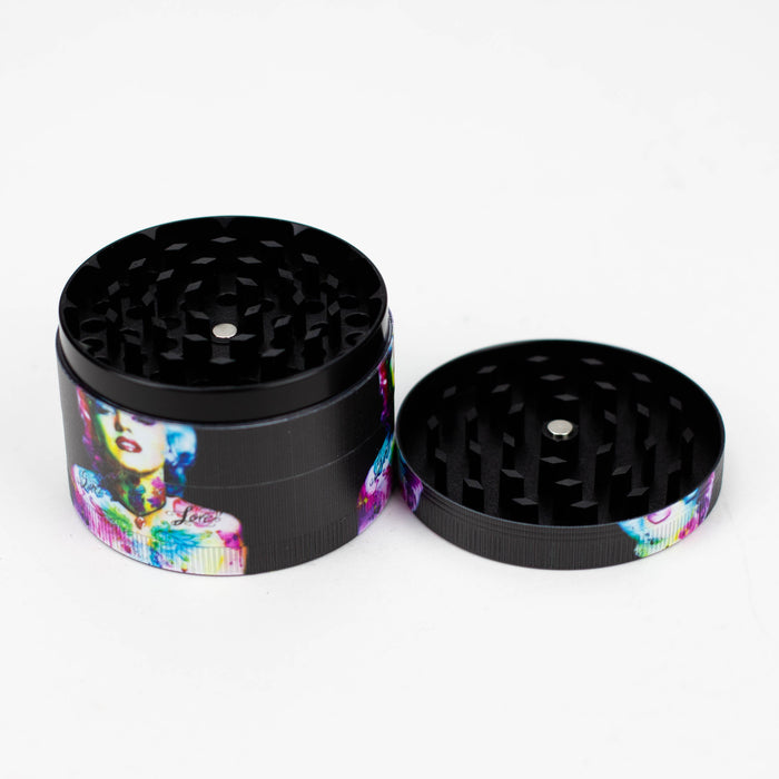 4 Parts Movie star Grinder Box of 6 Display Pack Super Supplys Inc