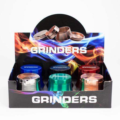 Dia 67mm X 70mm Four Parts Box of 6 Herb Grinder Super Supplys Inc